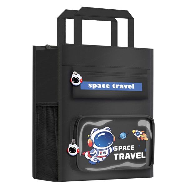 FunBlast Canvas Carrying Bag, Multi-Purpose Shopping Bag, Tote Bag, Vegetable Bag, Lunch Bag, Travel Bag with Handle Strap and Zipper Lock, Water-Proof Reusable Bag