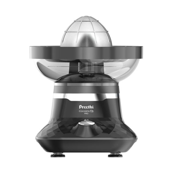 Preethi Cocosta Pro KP002 Coconut Scraper&Citrus Juicer,100% Safe Dual Protection Scraper With Safety Switch&Silicon Cap,Spillage Free Collection Bowl,100 Watts,2Yr Guarantee,Lifelong Free Service