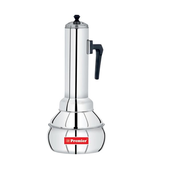 Premier Stainless Steel Puttu Maker – Durable and Efficient Kitchen Appliance for Perfectly Steamed Puttu, Even Steam Distribution, Ergonomic Handle, Easy Cleaning, and Versatile
