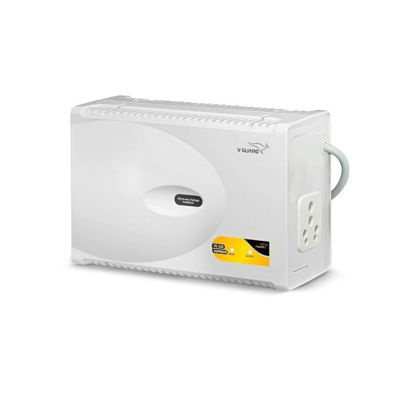 V Guard VG 150 Supreme Stabilizer for Refrigerator above 600 L | Advance Overheat Protection | 6 A Capacity | Convenient LED Indicator | 5 Year Warranty | Grey (Working Range:130-290 VAC)