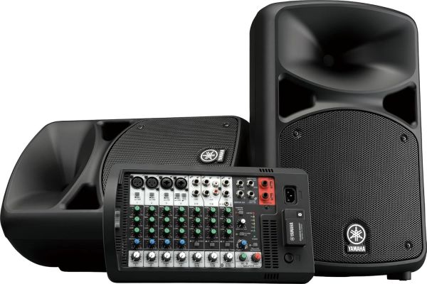 YAMAHA STAGEPAS 600BT Portable PA System with Bluetooth, Black