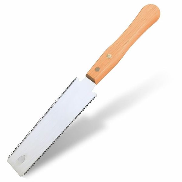 HASTHIP® 30cm Hand Saw for Wood Cutting, Dual Side Small Gardening Hand Saw for Wood Craft, DIY Craft, Gardening, Woodworking, High Cutting Efficiency, Hand-Crafted Tool for Carpenter