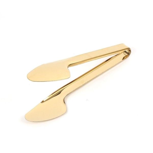 Daily Rituals Gold-Tone Metal Serving Tongs - Perfect for Parties and Everyday Use (1)