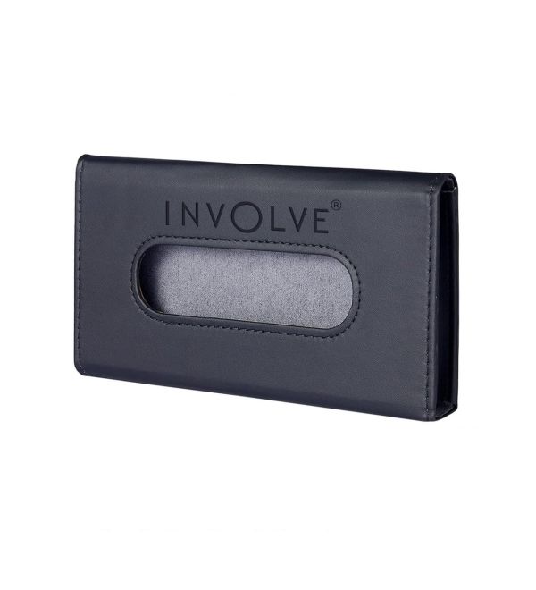 Involve Car Visor Leather Tissue Holder - Black |Sun Visor Napkin Holder|car Dashboard Decoration Items | car Visor Tissue Holder|car Tissue Holder Dashboard| Car Tissue Holder| Tissue Holder for car