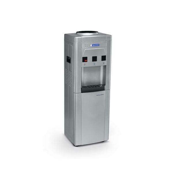 Blue Star Water Dispenser with Refrigerator Hot and Cold Taps (Bwd3Fmrga-G, Grey), 15 Liter