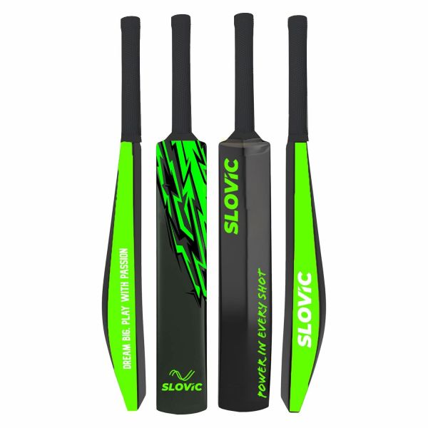 Jaspo SLOG Plastic Tennis Cricket Bat Full Size Bat (34” X 4.5” inch) for All Age Group (SLOG Cricket BAT) (SLOG)