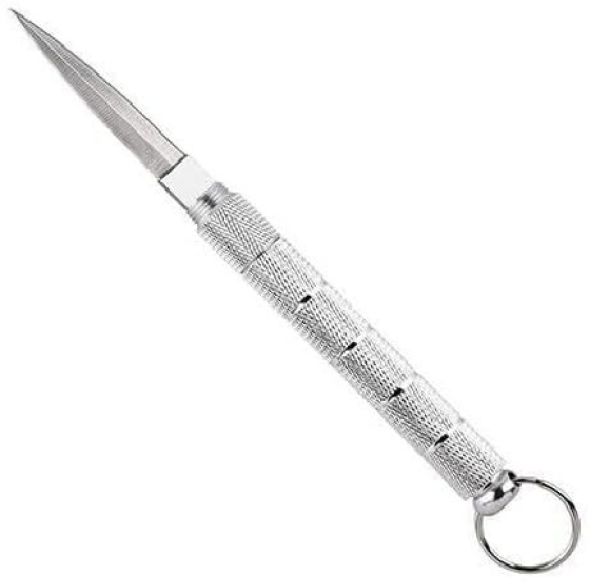 SHOPOLIFE Mini Retractable Utility Knife/Mini Box Cutter Key Chain-Pocket Portable Knife Tool Keychain (1 Pc - Multicolor)