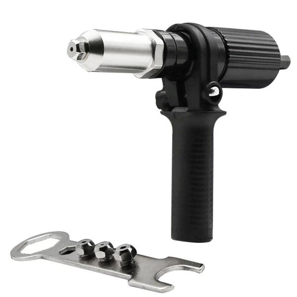 Electric Rivet Nut Gun Machine Core Pull Rivet Gun Drill Adapter Riveter Insert Nut Tools